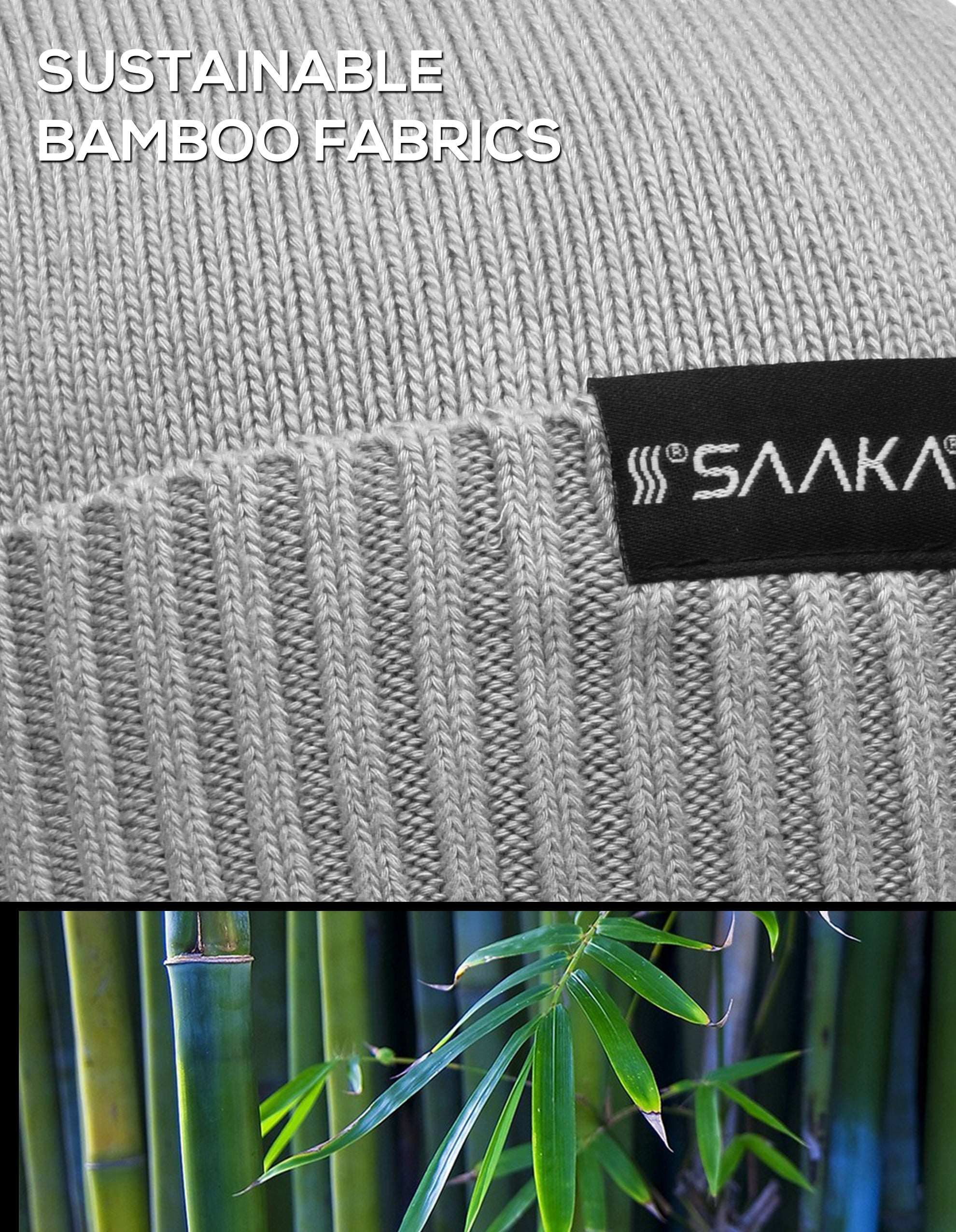 Athletic Cuffed Bamboo Beanie